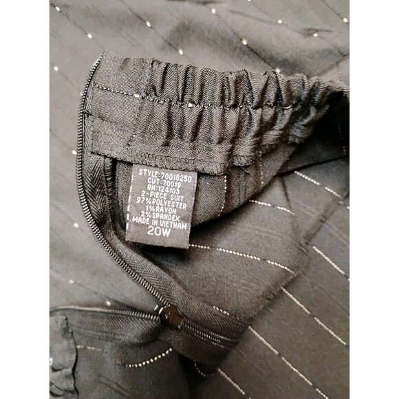 Women's Pencil Skirt Black Office Career 20W - Picture 4 of 6